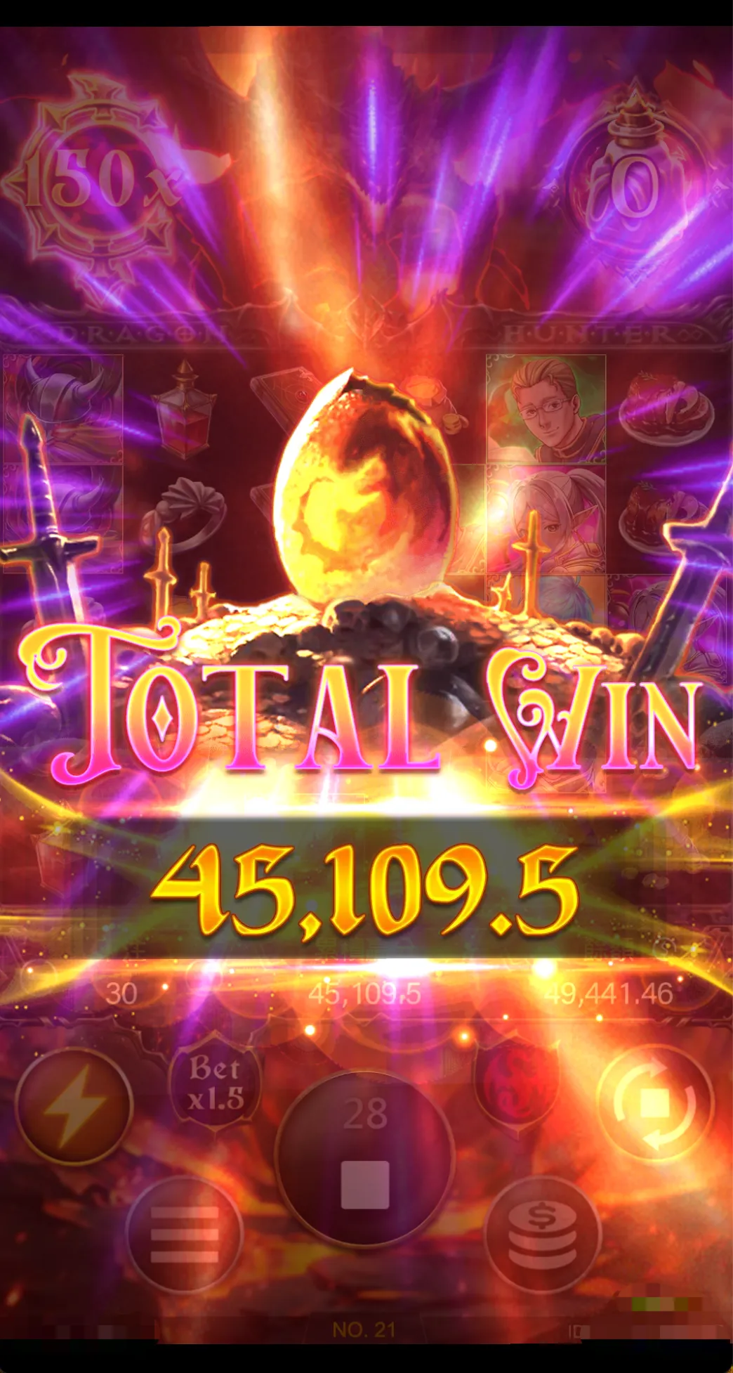 屠龍勇者免費遊戲倍數累加至150倍獎金-RG電子